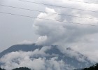 Mount Agung ingezoomd